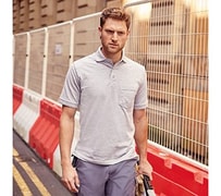Werk Poloshirts Borduren